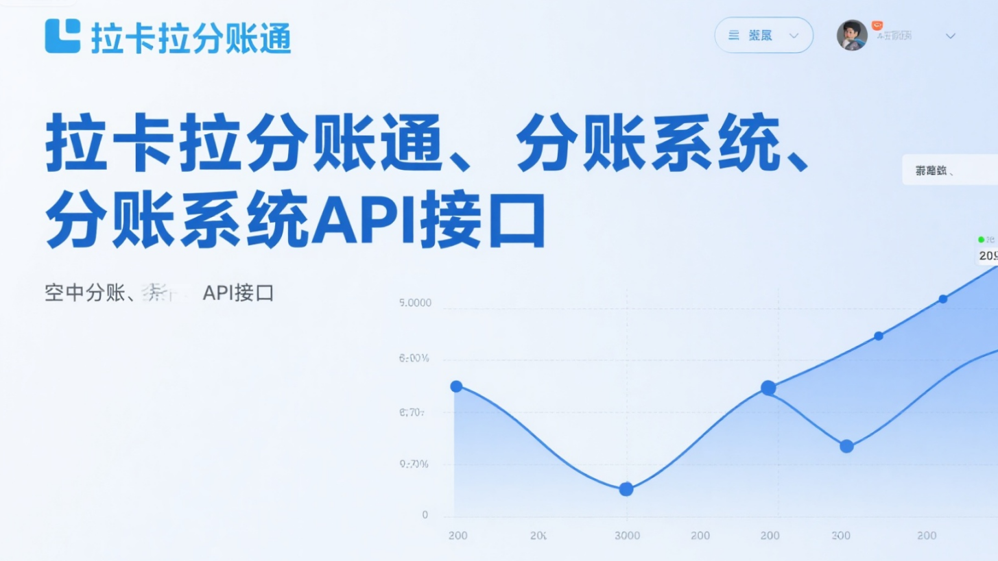 拉卡拉分账系统接入费用多少？开户费、年费、提现费全清单